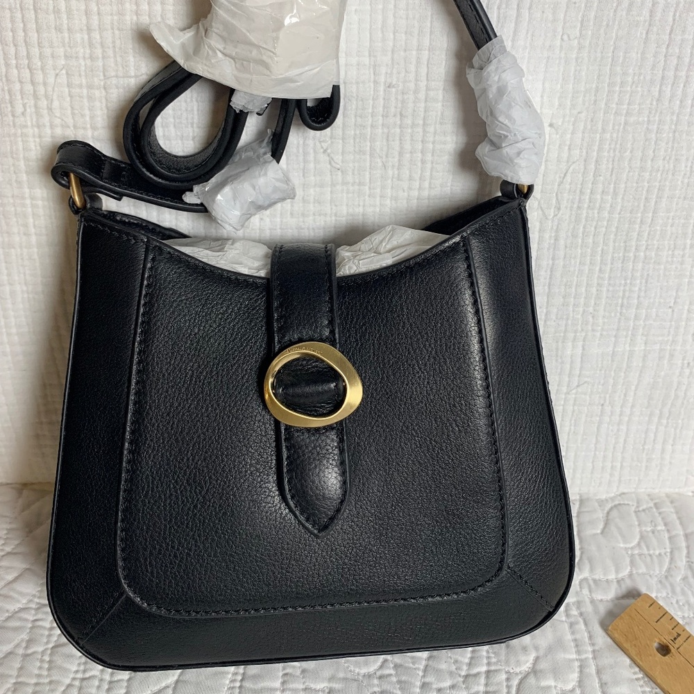 Antonio Melani small black leather bag NWOT